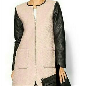 Tinley Road blush wool coat
